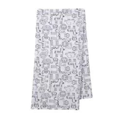 5 Piece Gray/White Luxury Soft Baby Gift Bag For Infant/Newborn -Lambs & Ivy GUEST 037ec6fd 5216 47a3 9b21 a6c97cd9666f