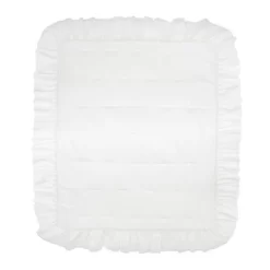 Lambs & Ivy 4-Piece Signature Floral/Leaf Baby Crib Bedding Set - White/Gray -Lambs & Ivy GUEST 06e98914 c605 46a8 a253 a60d873a58ca