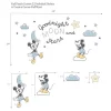 Lambs & Ivy Disney Baby Moonlight Mickey Mouse Blue/Black Wall Decals/Stickers