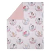 Lambs & Ivy Disney Princesses Baby Blanket - Ariel,Snow White,Cinderella,& More