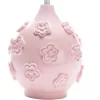 Lambs & Ivy Signature Botanical Baby Pink Floral Nursery Lamp With Shade & Bulb