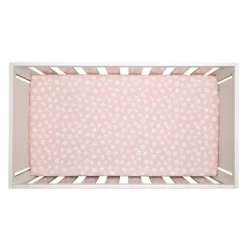 Lambs & Ivy Daisy Dreams Breathable 100% Cotton Baby Fitted Crib/Toddler Sheet - Pink 11 Lambs & Ivy Daisy Dreams Breathable 100% Cotton Baby Fitted Crib/Toddler Sheet - Pink -Lambs & Ivy GUEST 2704e031 676a 4f40 9af7 bc4e258b8072