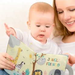 Lambs & Ivy Jungle Friends Developmental Soft Book & Elephant Plush Toy Gift Set -Lambs & Ivy GUEST 28864326 5c32 4537 8aab c4389e8da32c