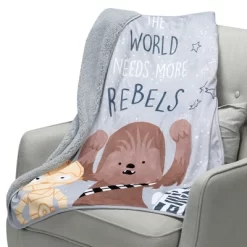 Lambs & Ivy Star Wars Rebels Baby Blanket - Gray -Lambs & Ivy GUEST 2d3c54c3 7170 4f3f 9420 0e28ff098efc