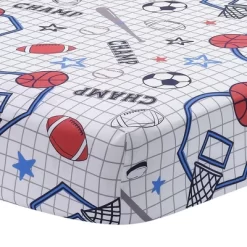 Lambs & Ivy Baby Sports 3-Piece Football/Basketball Baby Crib Bedding Set -Lambs & Ivy GUEST 2d4d81a1 3cdd 480a a796 fa55c9ace782