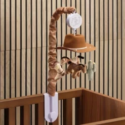 Lambs & Ivy Country Western Cowboy Hat Musical Baby Crib Mobile Soother Toy -Lambs & Ivy GUEST 39e422f9 11aa 4d40 82a1 1b0867c94a27