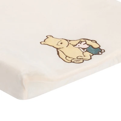 Lambs & Ivy Disney Baby Storytime Pooh Soft Creamy White Changing Pad Cover 1 Lambs & Ivy Disney Baby Storytime Pooh Soft Creamy White Changing Pad Cover