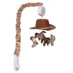 Lambs & Ivy Country Western Cowboy Hat Musical Baby Crib Mobile Soother Toy -Lambs & Ivy GUEST 3ec383a7 4c6a 47ef b474 4f70e0f66cdd