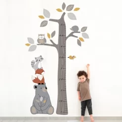 Lambs & Ivy Woodland Forest Tree With Animals Kids Growth Chart Wall Decals -Lambs & Ivy GUEST 48b7feb1 30a1 4391 9294 995e3f7e233b