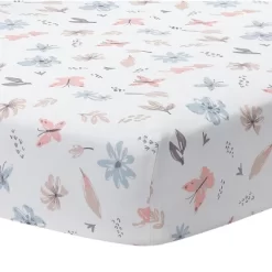 Lambs & Ivy Baby Blooms 3-Piece Pink Floral/Butterfly Baby Crib Bedding Set -Lambs & Ivy GUEST 49644585 0017 4834 927b 2640cce3339c 1