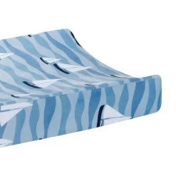Lambs & Ivy Little Skipper Nautical Ocean Sailboat Soft Changing Pad Cover -Lambs & Ivy GUEST 49bb8eed 1ede 4fc3 9c65 e3338e30b4b4