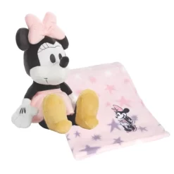 Lambs & Ivy Disney Baby Minnie Mouse Blanket & Plush Baby Gift Set - Pink -Lambs & Ivy GUEST 55b199ba 1935 4478 aaf2 0871fa14a24b