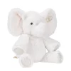Lambs & Ivy Signature Jamboree Plush Elephant - Marshmallow - Gray, Gold, White