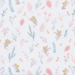 Lambs & Ivy Disney Baby Tinker Bell Fitted Crib Sheet - Pink/White -Lambs & Ivy GUEST 6472d101 6511 4242 9d0a 1cd72150f37b