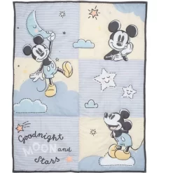 Lambs & Ivy Disney Baby Moonlight Mickey Mouse 3-Piece Nursery Crib Bedding Set -Lambs & Ivy GUEST 6638bc6e 9c42 427e 9f62 3852433b83ce