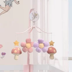 Lambs & Ivy Disney Tinker Musical Baby Crib Mobile Soother Toy - Bell Floral -Lambs & Ivy GUEST 67f9c014 148e 4c89 a14f 77205699d228