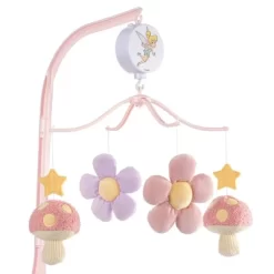 Lambs & Ivy Disney Tinker Musical Baby Crib Mobile Soother Toy - Bell Floral -Lambs & Ivy GUEST 6f686253 7110 4b67 b8d9 39b0a6d7ccfe