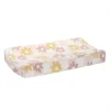 Lambs & Ivy Daisy Dreams Changing Pad Cover - Pink/White Checkered Soft Luxury