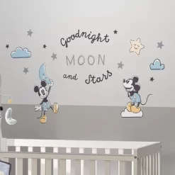 Lambs & Ivy Disney Baby Moonlight Mickey Mouse Blue/Black Wall Decals/Stickers -Lambs & Ivy GUEST 74c5ed15 3ab8 4d5f be43 0081f1d8ae17
