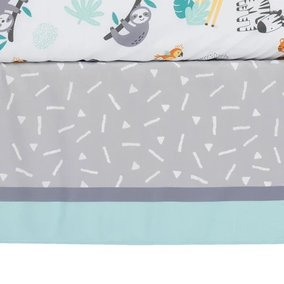 Lambs & Ivy Mighty Jungle Crib Bedding Set - 3pc 5 Lambs & Ivy Mighty Jungle Crib Bedding Set - 3pc - Image 5