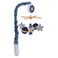 Lambs & Ivy Sky Rocket Planets/Stars Musical Baby Crib Mobile Soother Toy- Blue -Lambs & Ivy GUEST 7598934a c6d9 40af afe8 8f445de36ef1