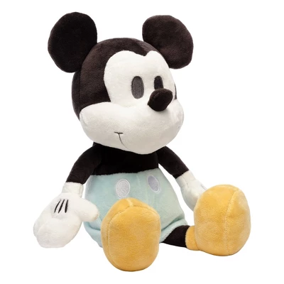 Lambs & Ivy Disney Baby Mickey Mouse Blanket & Plush Baby Gift Set - Blue 4 Lambs & Ivy Disney Baby Mickey Mouse Blanket & Plush Baby Gift Set - Blue - Image 4