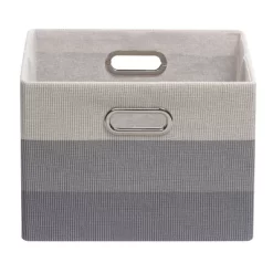 Lambs & Ivy Gray Ombre Foldable/Collapsible Storage Bin/Basket- 2 Pack -Lambs & Ivy GUEST 79112bb4 be52 4aac ba09 51dc2ff9e79c 1