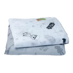 Lambs & Ivy Star Wars 2-Pack Cotton Muslin Newborn Baby Swaddle Blankets -Lambs & Ivy GUEST 7b38f25e 6e34 4111 9bb2 ea8827ead0c1