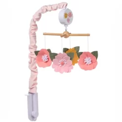 Lambs & Ivy Little Garden Felt Flowers Musical Baby Crib Mobile Soother Toy -Lambs & Ivy GUEST 7db3796d a609 4b5f 92f0 56f599aee4b5