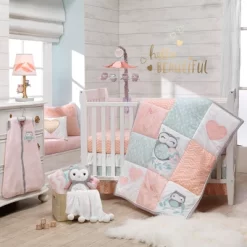 Lambs & Ivy Sweet Owl Dreams Gray/Pink Musical Baby Crib Mobile Soother Toy -Lambs & Ivy GUEST 81819d90 d5a6 45d2 a826 6da1bf47ccd8