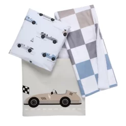 Lambs & Ivy Little Racer 3-Piece Cars/Transportation Baby Crib Bedding Set -Lambs & Ivy GUEST 824591cc e7c7 433f aea6 47313040ddff
