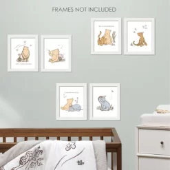 Lambs & Ivy Disney Baby Classic Pooh Unframed Nursery/Child Wall Art -Lambs & Ivy GUEST 868bf4b3 ed68 4783 9639 7bec953d9ad7