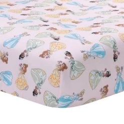 Lambs & Ivy Disney Baby Princesses Fitted Crib Sheet -Lambs & Ivy GUEST 88813ab1 37f6 43a9 8c6b 69dfd0d630b8