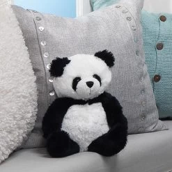 Lambs & Ivy Wild Life Black/White Plush Panda Bear Stuffed Animal Toy - Lucky -Lambs & Ivy GUEST 8f0194a6 73ee 4ce5 804e 52d83db86a86