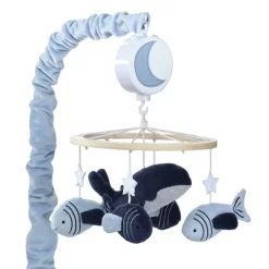 Lambs & Ivy Bubbles & Squirt Whale/Fish Musical Baby Crib Mobile Soother Toy -Lambs & Ivy GUEST 9082965b d7d9 43e1 9d64 013b41f582ec