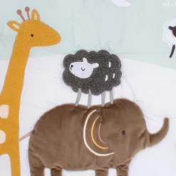 Lambs & Ivy Baby Noah 3-Piece Animals/Ark Baby Crib Bedding Set - Blue/Brown -Lambs & Ivy GUEST 90dcab57 93e3 4e76 9948 b93b5ed0dd74