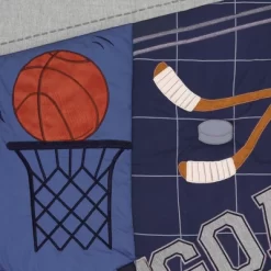 Lambs & Ivy Baby Sports 3-Piece Football/Basketball Baby Crib Bedding Set -Lambs & Ivy GUEST 92f7edd3 2dd6 405f a46a c1ae7df4cde5