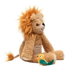 Lambs & Ivy Jungle Friends Plush Lion With Bird Stuffed Animal Toy - Everett -Lambs & Ivy GUEST 97b58f3f 6406 40e8 a4cb 7ef0a1843c0f
