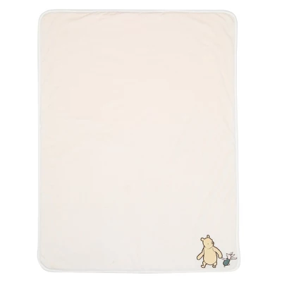 Lambs & Ivy Disney Baby Storytime Pooh Ultra Soft Fleece Baby Blanket - Cream 1 Lambs & Ivy Disney Baby Storytime Pooh Ultra Soft Fleece Baby Blanket - Cream