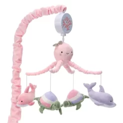 Lambs & Ivy Sea Dreams Dolphin/Turtle Musical Baby Crib Mobile Soother Toy -Lambs & Ivy GUEST 98b827d8 7922 4b82 883a d9d9163eb9b9