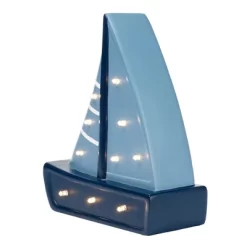 Lambs & Ivy Little Skipper Hand Painted Nautical Sailboat Table Top Lamp/Light -Lambs & Ivy GUEST 9b9c405a e825 4231 85e6 34d0bda072f1