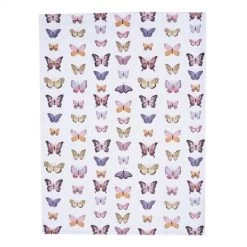 Lambs & Ivy Butterfly Dreams Ultra-Soft Fleece/Faux Shearling Baby Blanket -Lambs & Ivy GUEST 9e6d2ff2 801a 4657 8748 76e53b2d4097