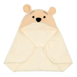 Lambs & Ivy Disney Baby Winnie The Pooh Tan Cotton Hooded Baby Bath Towel -Lambs & Ivy GUEST 9fdd4e10 bcaa 4016 b2c8 eb2d4072ab2a