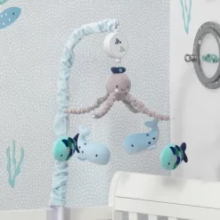 Lambs & Ivy Oceania Musical Nursery Crib Mobile - Ocean, Whale, Underwater Theme -Lambs & Ivy GUEST a15e136a 5d6c 4731 b68a 5b2d3bd909fc