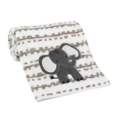 Lambs & Ivy Blanket & Plush Luxury Newborn Baby Gift Set - Gray Elephant -Lambs & Ivy GUEST a2b955a9 59c7 4400 9a77 f183486afca2 1