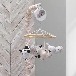 Lambs & Ivy Baby Farm Animals Musical Baby Crib Mobile Soother Toy -Lambs & Ivy GUEST a40c378d a0b4 4ab6 8d08 3756ce294f31