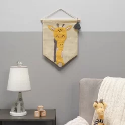 Lambs & Ivy Giraffe Canvas Banner Nursery Wall Art / Wall Hanging - Yellow -Lambs & Ivy GUEST a62583cf 1b39 45fa b1a4 52ebf443cb8f