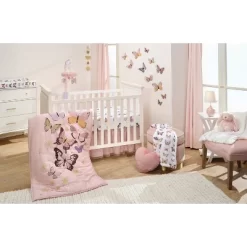 Lambs & Ivy Butterfly Dreams Soft/Cozy Fleece Changing Pad Cover - White 10 Lambs & Ivy Butterfly Dreams Soft/Cozy Fleece Changing Pad Cover - White -Lambs & Ivy GUEST a6af79c1 bdc7 48f4 8b8e a4499b044fa8