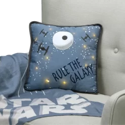 Lambs & Ivy Star Wars Signature Galaxy LED Light-Up Decorative Throw Pillow -Lambs & Ivy GUEST a775ebec ae66 45a1 8d09 e643c32c7e2e