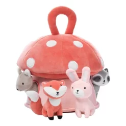 Lambs & Ivy Interactive Plush Mushroom House With Stuffed Animal Toys -Lambs & Ivy GUEST a947b979 5453 4e7c 81a9 e3e23ab5efc5